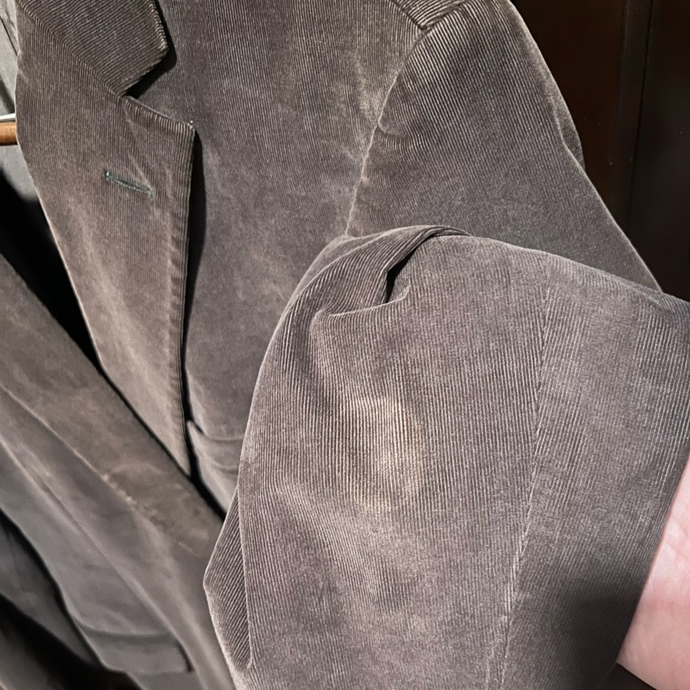 Hugo Boss Espresso Brown Corduroy Sport Coat - Picture 6 of 6